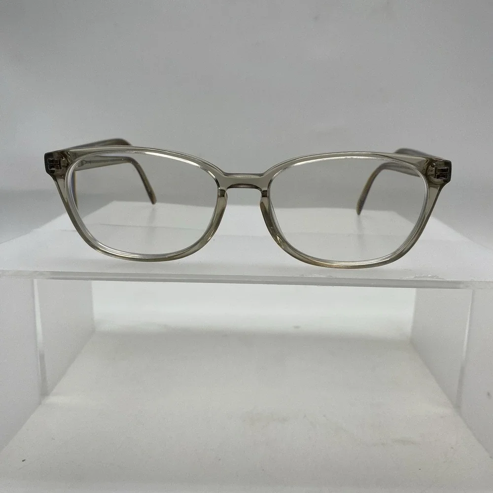 Warby Parker Eyeglasses FRAME ONLY Clemens M 205 54-16-142 Gray Clear 725